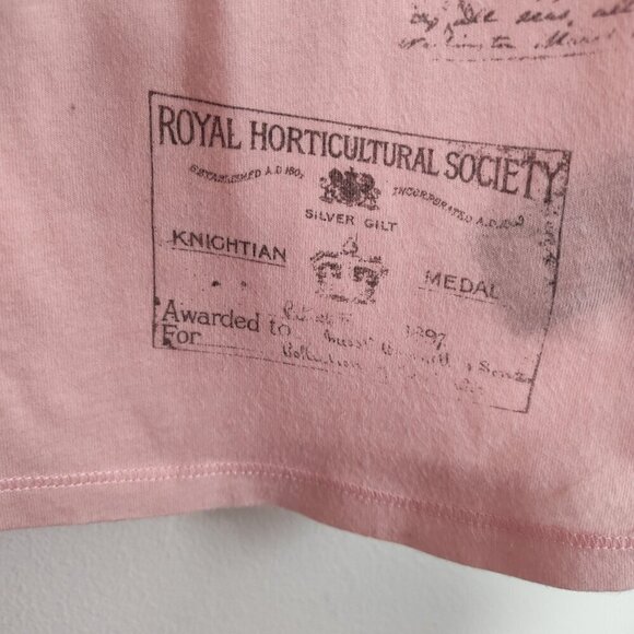 Ladies SZ PS R Lauren Jeans Powder Pink T-Shirt - Picture 4 of 4